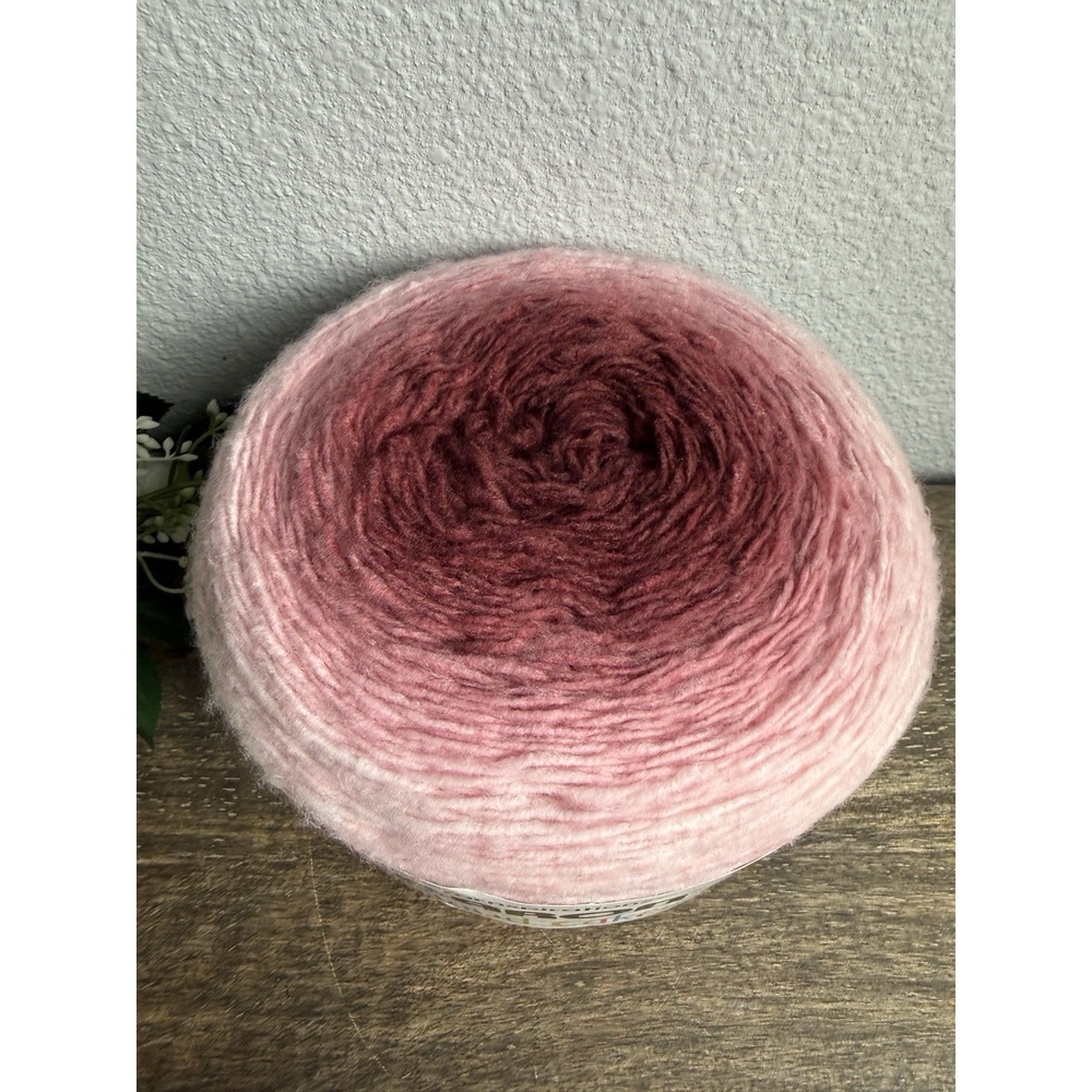 Caron Cloud Cakes Yarn - Rhubarb - Worsted Medium #4 - 8oz / 720yds - Polyester - Picture 2 of 7